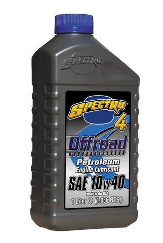 Spectro Premium Off Road 4 Stroke Oil, 10W40 & 20W50