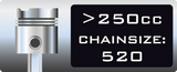Tsubaki 520-MX-120L Chain