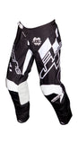 JT RACING USA Hyperlite Checker Pants, Black/White
