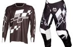 JT Racing USA-Hyperlite Checker Jersey, Black/White