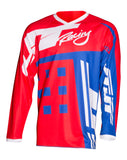 JT RACING USA-Flex-ExBox Jersey, Red/Blue/White