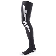 JT Racing-MX Kneebrace Socks, Cotton, Thick, Black/White