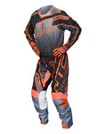 JT Racing USA Hyperlite Revert Jersey, Grey/Black/Orange