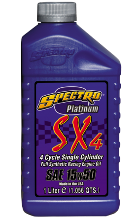 SX4 Platinum Full Synthetic 4 Stroke Oil, 10W40 & 15W50