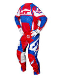 JT RACING USA ProTek Trophy Pants, Red/Blue/White