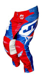 JT RACING USA ProTek Trophy Pants, Red/Blue/White