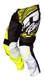 JT RACING USA Flex-Victory Pants, Black/Neon Yellow