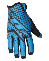 JT Racing Pro-Fit Gloves, Cyan/Black